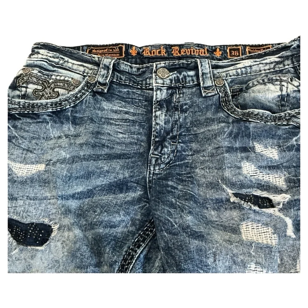 ROCK REVIAL MENS JEANS COLLECTORS EDITION 712/1000 SIZE 36